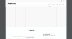 Desktop Screenshot of first-wise.com