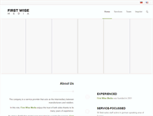 Tablet Screenshot of first-wise.com